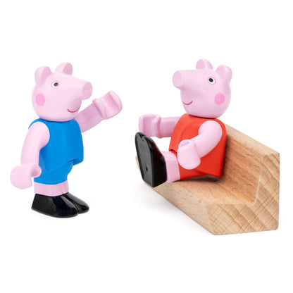 BRIO - Peppa Pig Train Set 18 pieces 36123