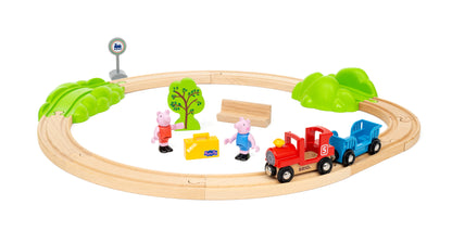 BRIO - Peppa Pig Train Set 18 pieces 36123