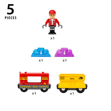 BRIO - Gemstone Cargo Train 5 pieces 36133