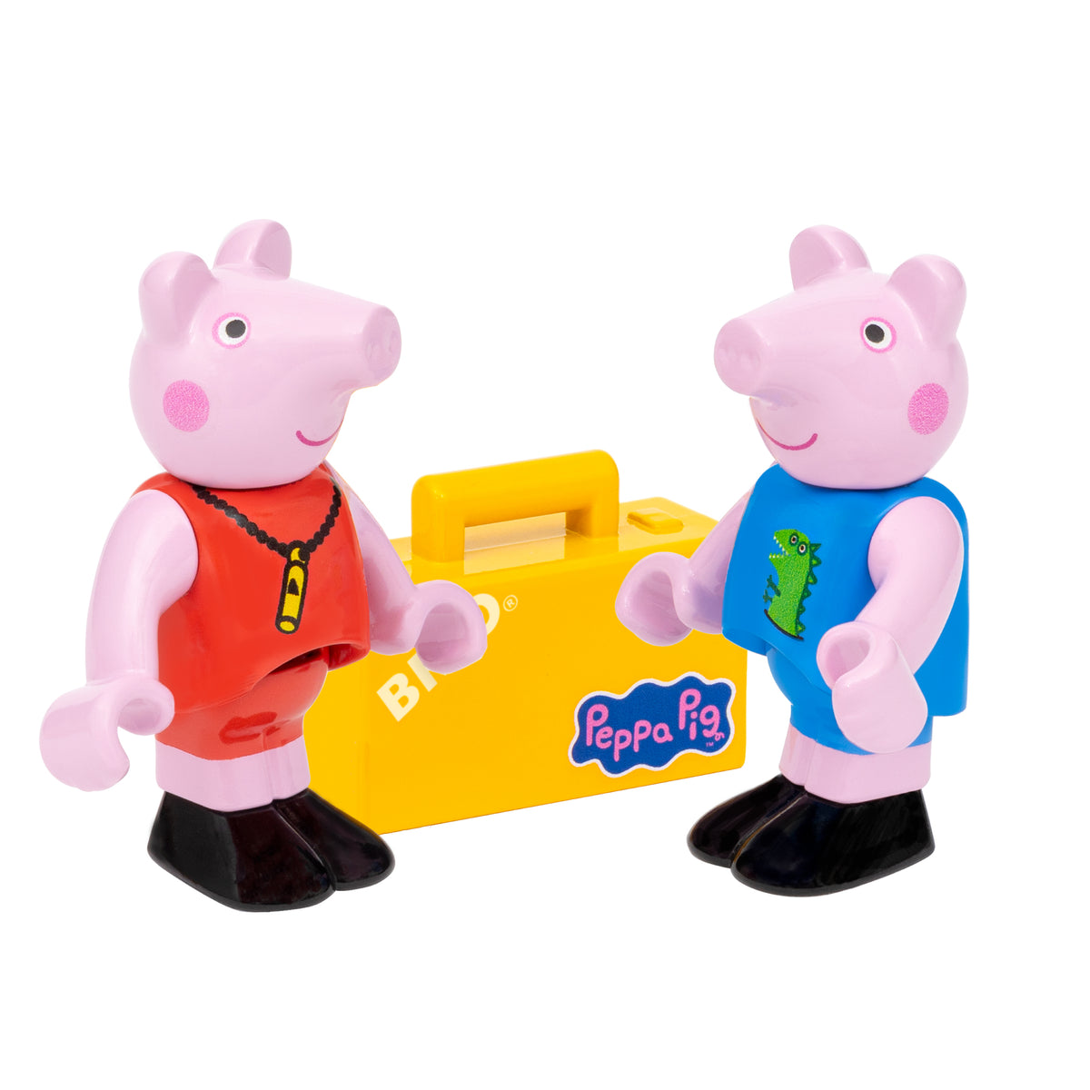 Peppa Pig and George figures included with BRIO World train set
