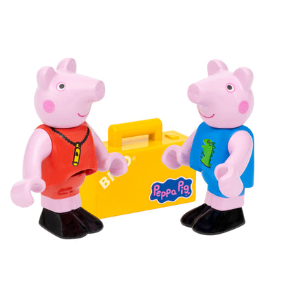 Peppa Pig and George figures included with BRIO World train set