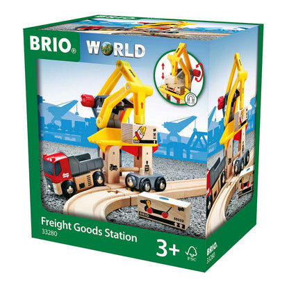 BRIO - Freight Goods Station, 6 pieces