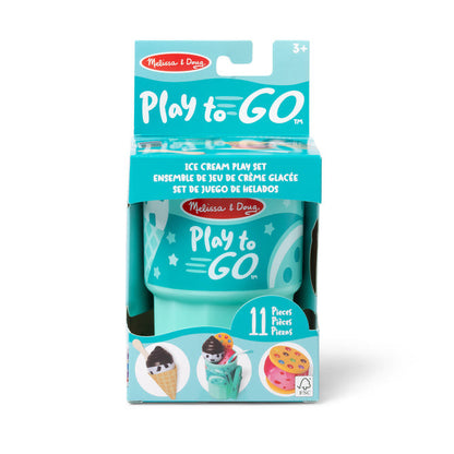 Melissa & Doug - Play to Go - Ice Cream Playset