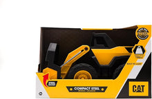 CAT Compact Steel Wheel Loader FR83427 12 inch construction toy with working loader arm and steel bucket