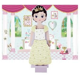 Floss & Rock Wooden Magnetic Dress up - Charlotte