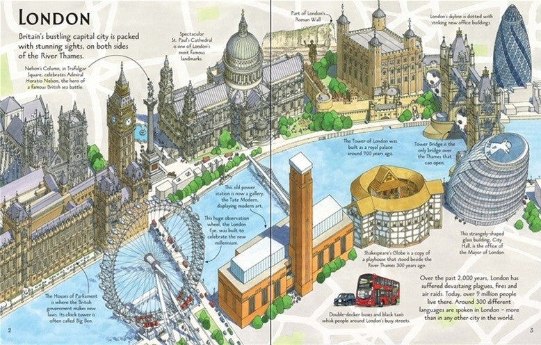 Usborne - Lift-the-Flap - See Inside Great Cities