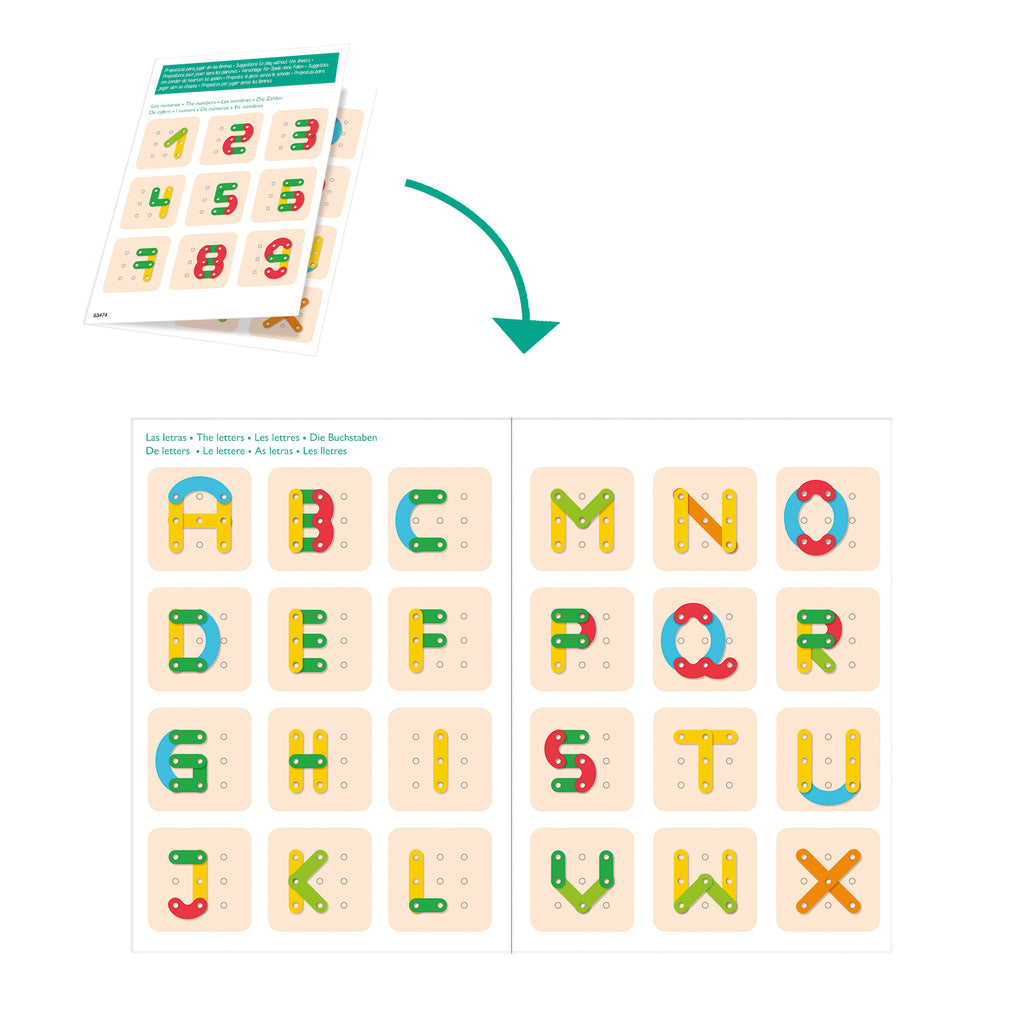 Goula Colour Forms game box shown from the front with the illustrated cover artwork