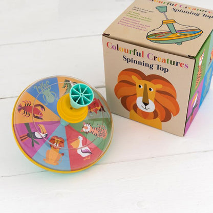 Rex London - Colourful Creatures Spinning Top