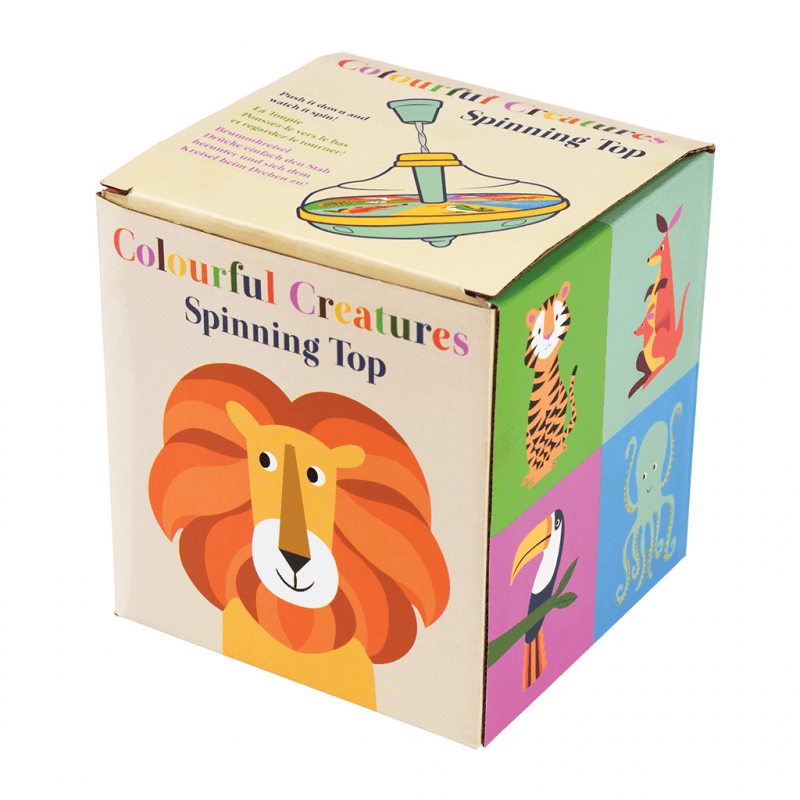 Rex London - Colourful Creatures Spinning Top