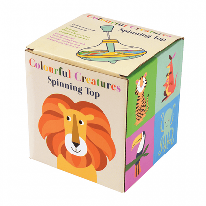 Rex London - Colourful Creatures Spinning Top