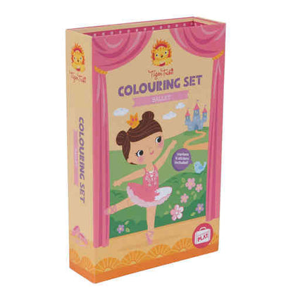 Tiger Tribe Colouring Set - Ballet