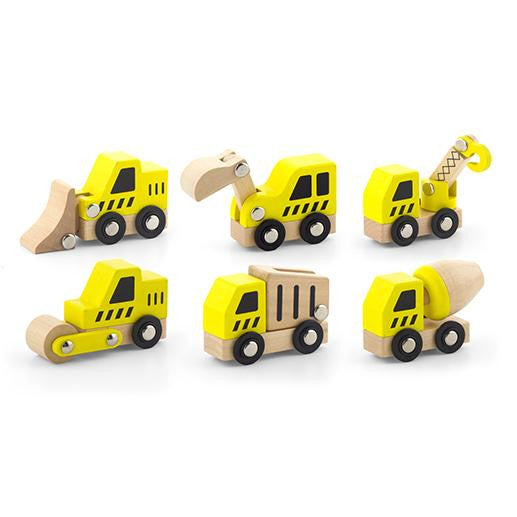 Viga Toys - Construction Vehicles 6pc
