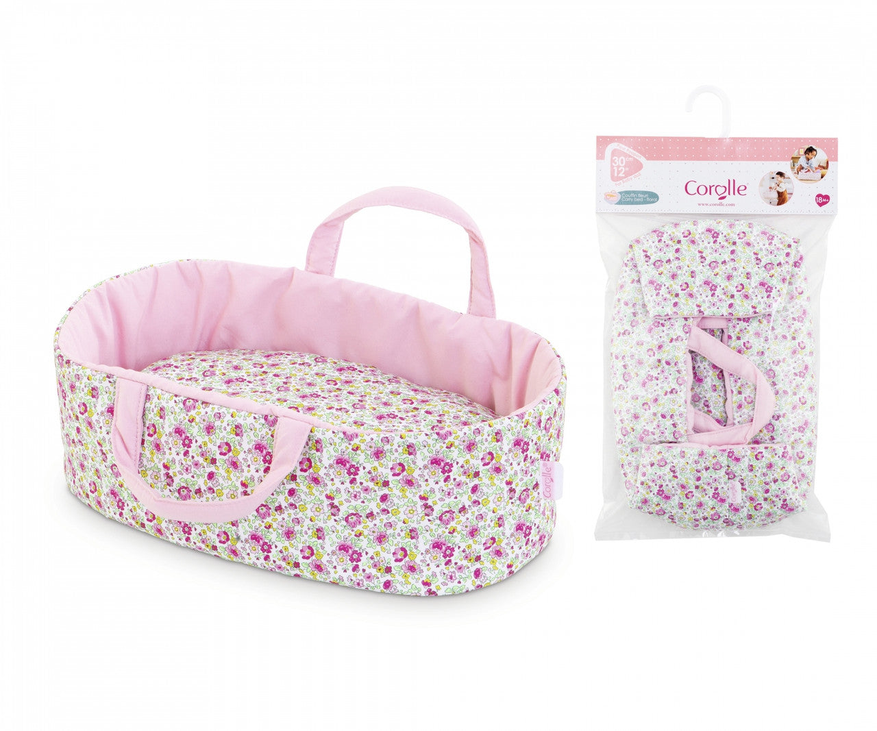 Corolle - Mon Premier Poupon Floral Carry Bed 30cm
