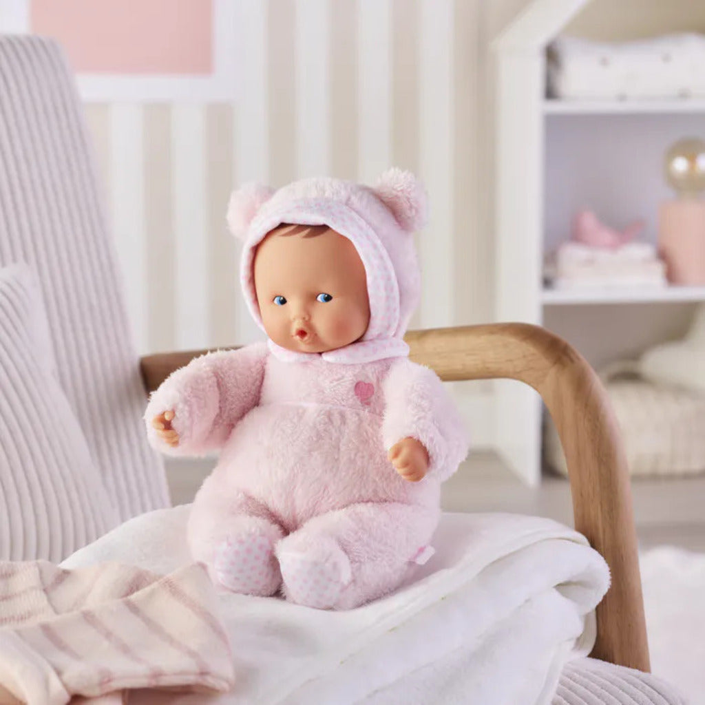 Corolle Babibear Starry Dreams in its presentation packaging, showing the Mon Doudou 28cm range branding