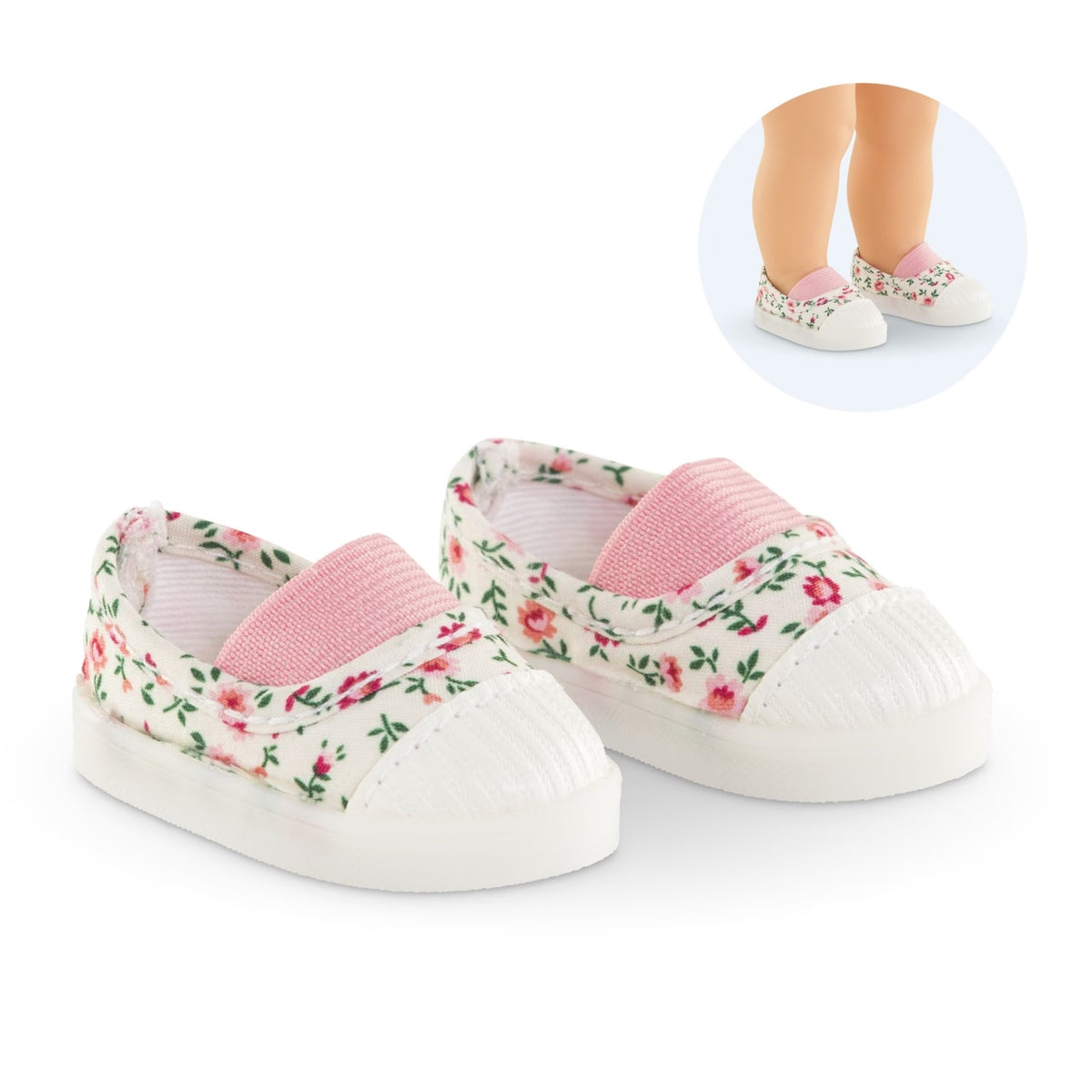 corolle-ma-corolle-flowered-sneakers-36cm-doll-shoes