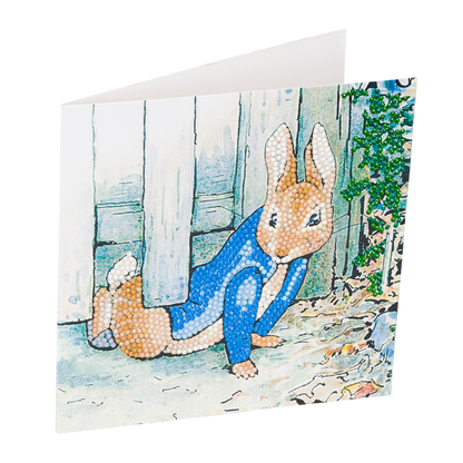 Crystal Art - Peter Under the Fence Card Kit