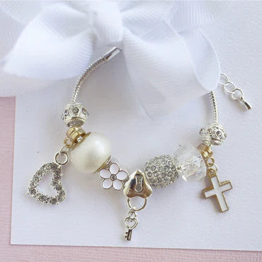 Cross Charm Bracelet