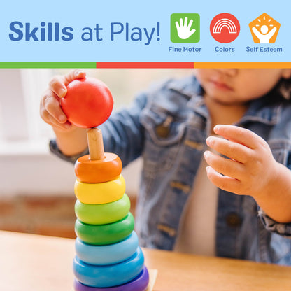 Melissa & Doug - Rainbow Stacker