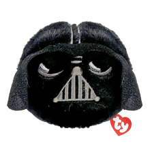 Darth Vader Ty Beanie Bouncer collectible plush toy photographed front-on, 10cm, on a white background