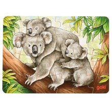 Goki - Travel Size Mini Australian Animals Puzzle 24pcs - Koala