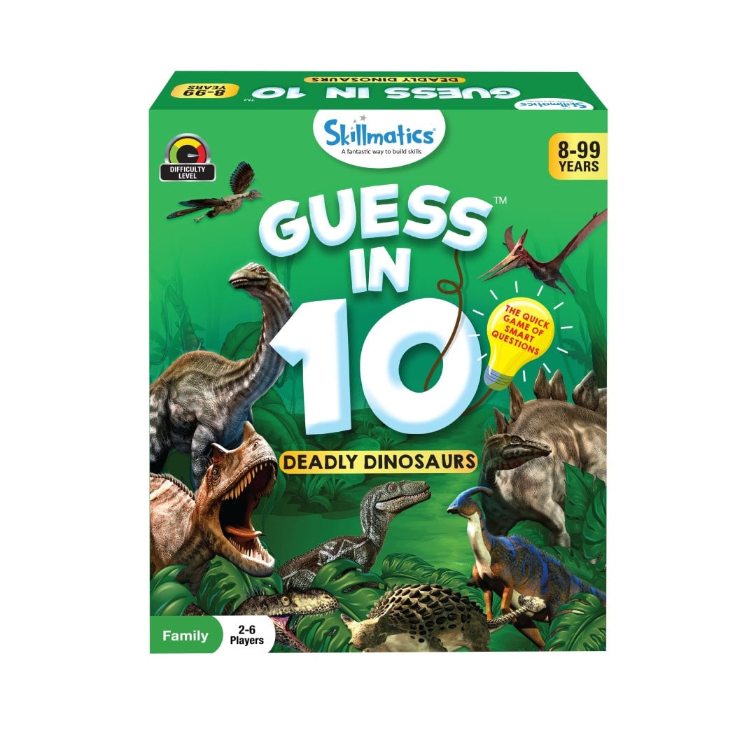 Skillmatics - Guess in 10 - Deadly Dinosaurs