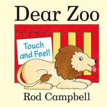 Dear Zoo Touch and Feel board book by Rod Campbell with sensory textures and animal flaps