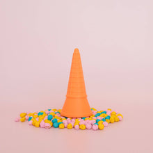 Play Sense Eco Playdough Eco Ice Cream Cone: Orange
