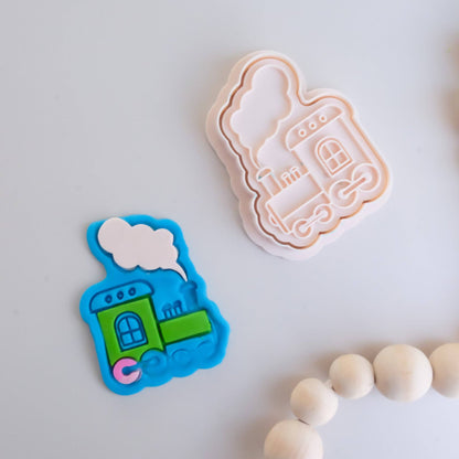 Play Sense - Eco Playdough Stamp | Steam Engine