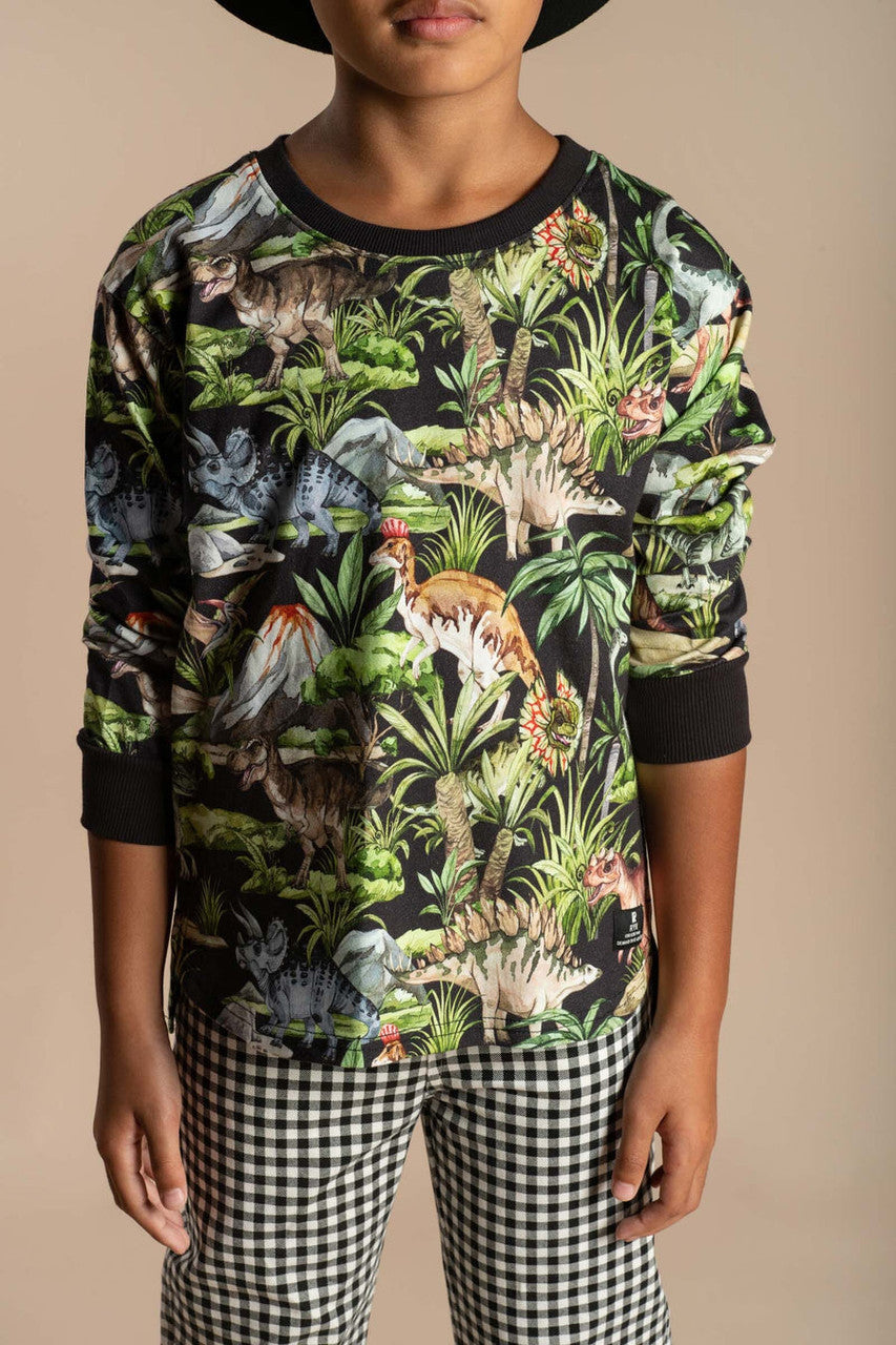 Dino Jungle Long Sleeve T-shirt