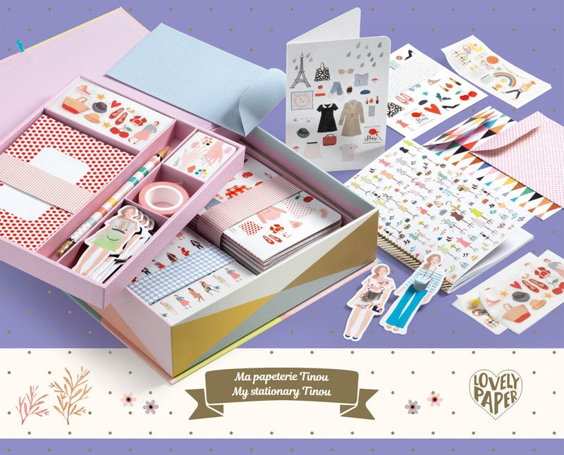 Djeco - Tinou Stationary Box Set