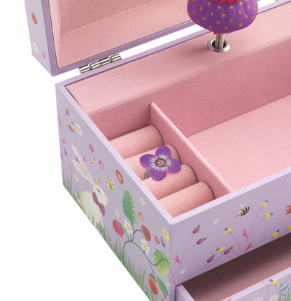 Djeco Musical Jewellery Box - Princess Melody