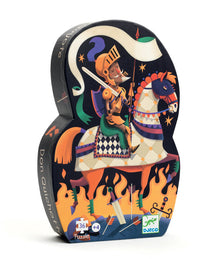 Djeco - Don Quixote Silhouette Puzzle 36pc