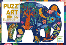 Djeco- Elephant  Art Puzzle - 150pc