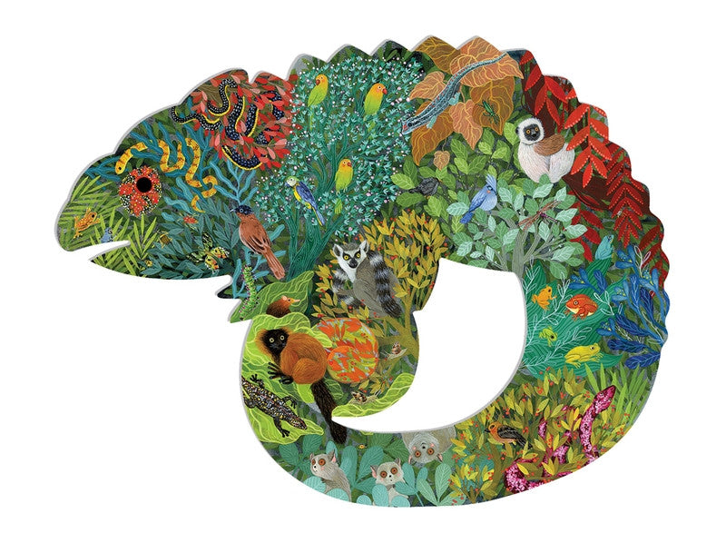 Djeco - Chameleon Art Puzzle - 150pc
