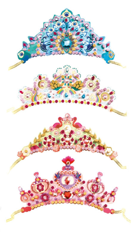 Djeco Do It Yourself - Like A Princess Tiaras