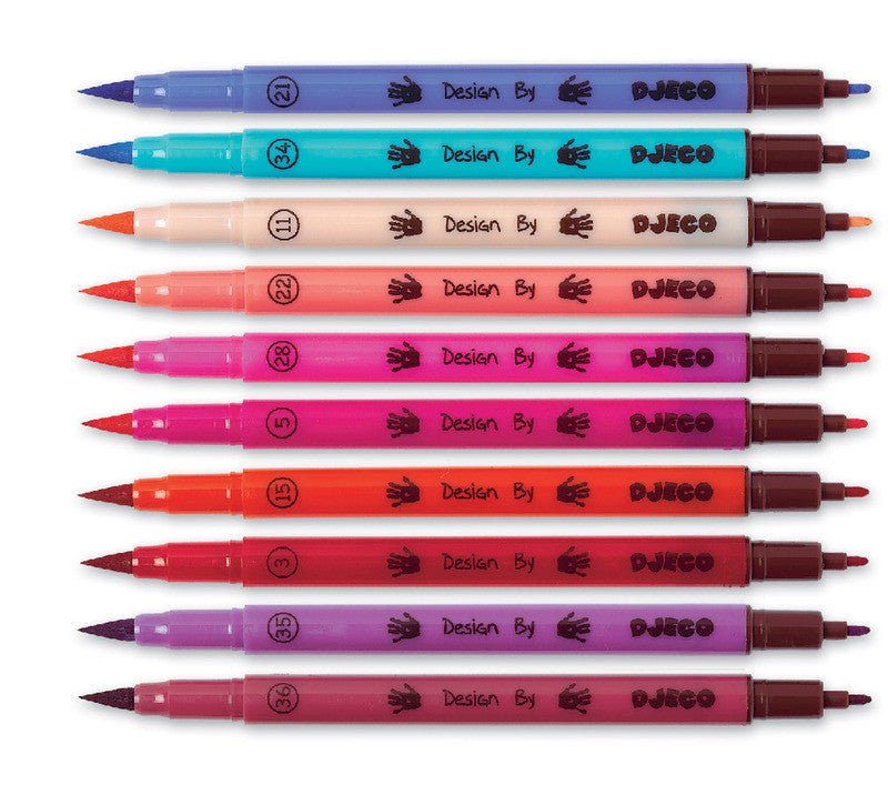 Djeco - Felt Brushes - Sweet
