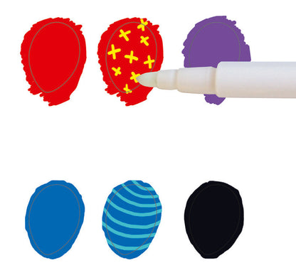 Djeco - 10 Magic Felt Tips