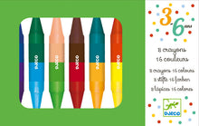 Djeco - 8 Twins Crayons