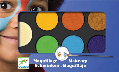 Djeco - Nature Body Art Palette - 6 Colours