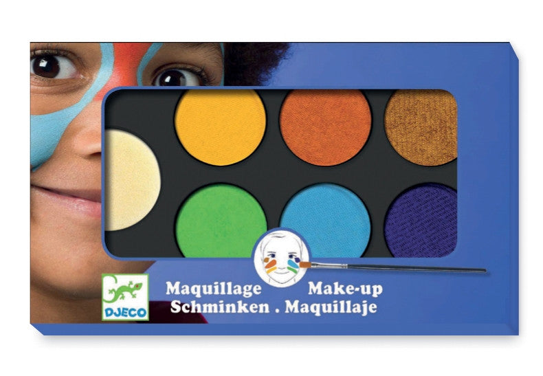 Djeco - Nature Body Art Palette - 6 Colours