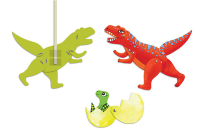 Djeco - Dinos Small Puppets