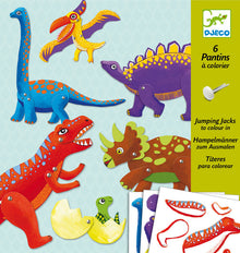 Djeco - Dinos Small Puppets