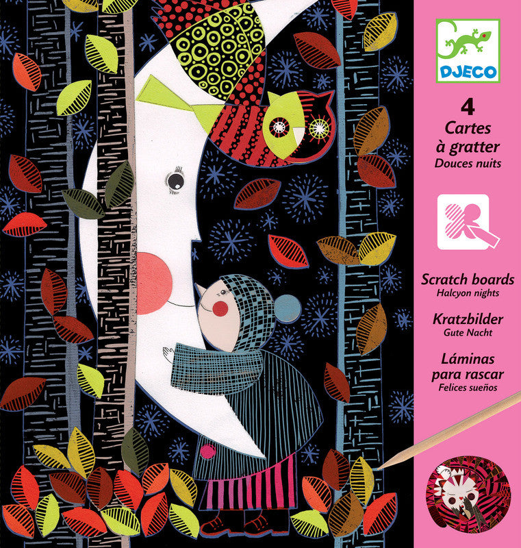 Djeco - Halcyon Nights Scratch Cards