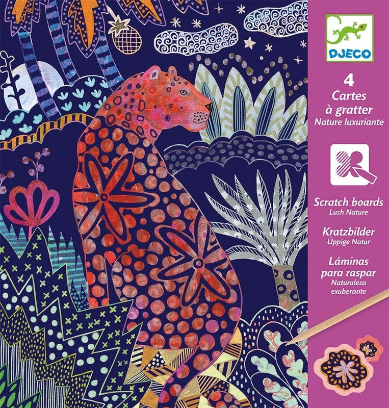 Djeco Lush Nature Scratch Cards