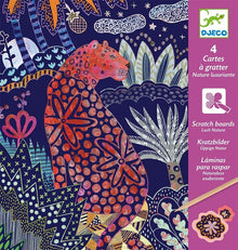 Djeco Lush Nature Scratch Cards