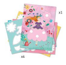 Djeco - Marie's Pretty Dresses - Magic Felt Tips