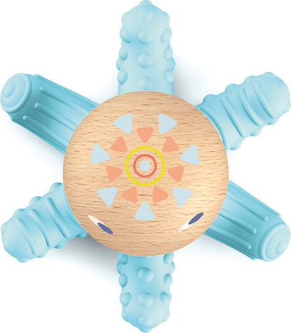 Djeco - Baby Squidi Wooden Wooden Teether