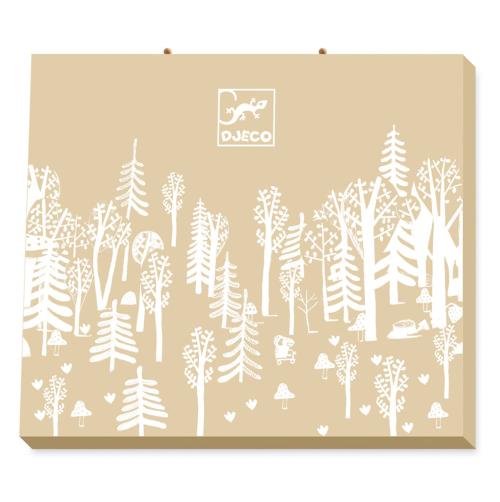 Djeco Big Box of Colours closed gift box, a generous art supplies set for creative kids