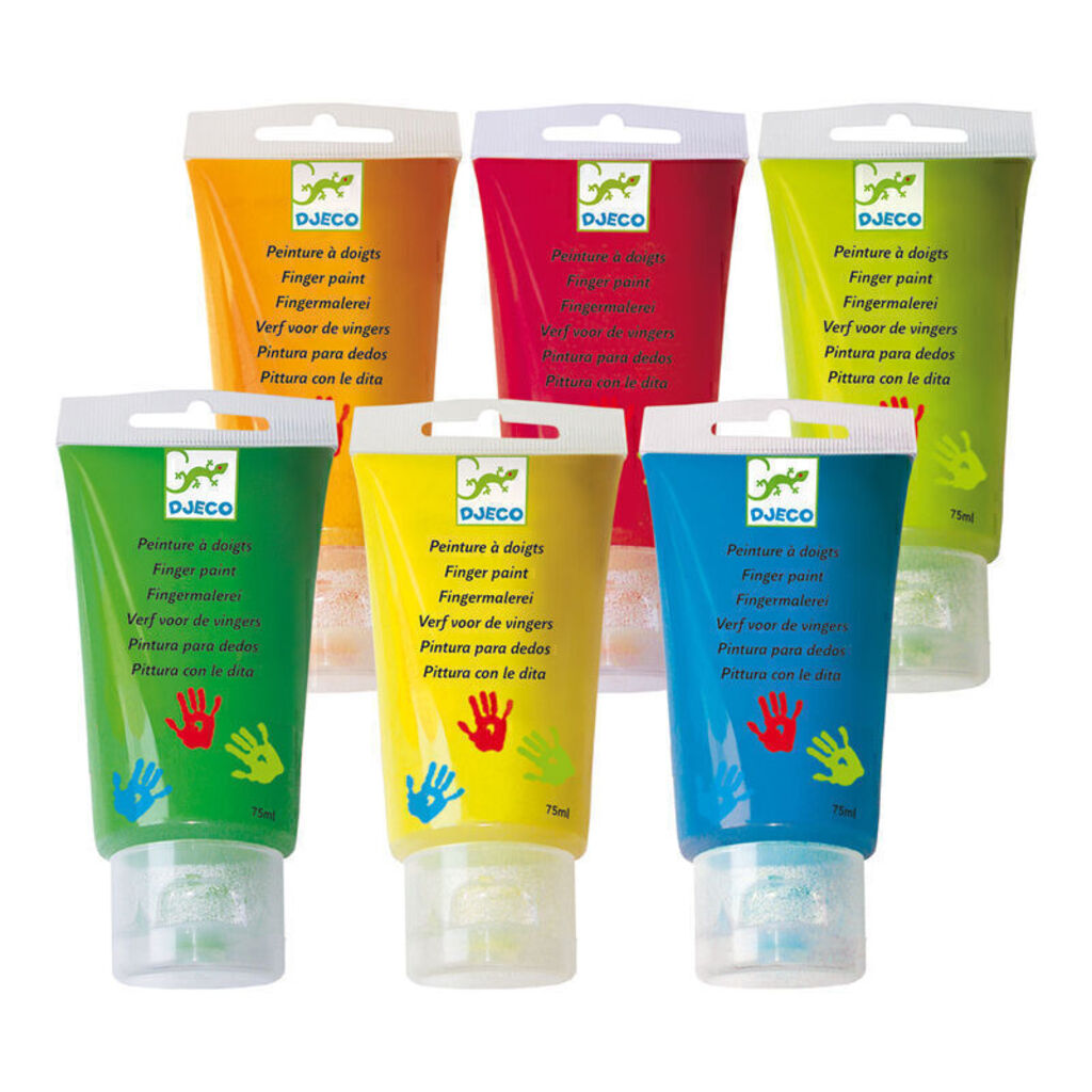 Djeco - Finger Paint Tubes