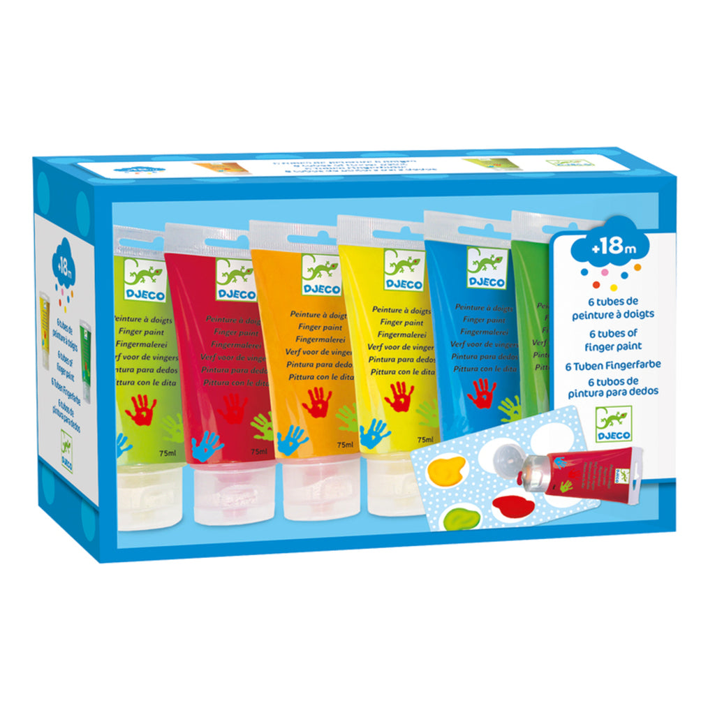 Djeco - Finger Paint Tubes